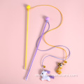 Perfect Interactive Cat Colorful Rod Teaser